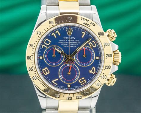 rolex daytona yellow gold blue face|Rolex daytona white gold meteorite.